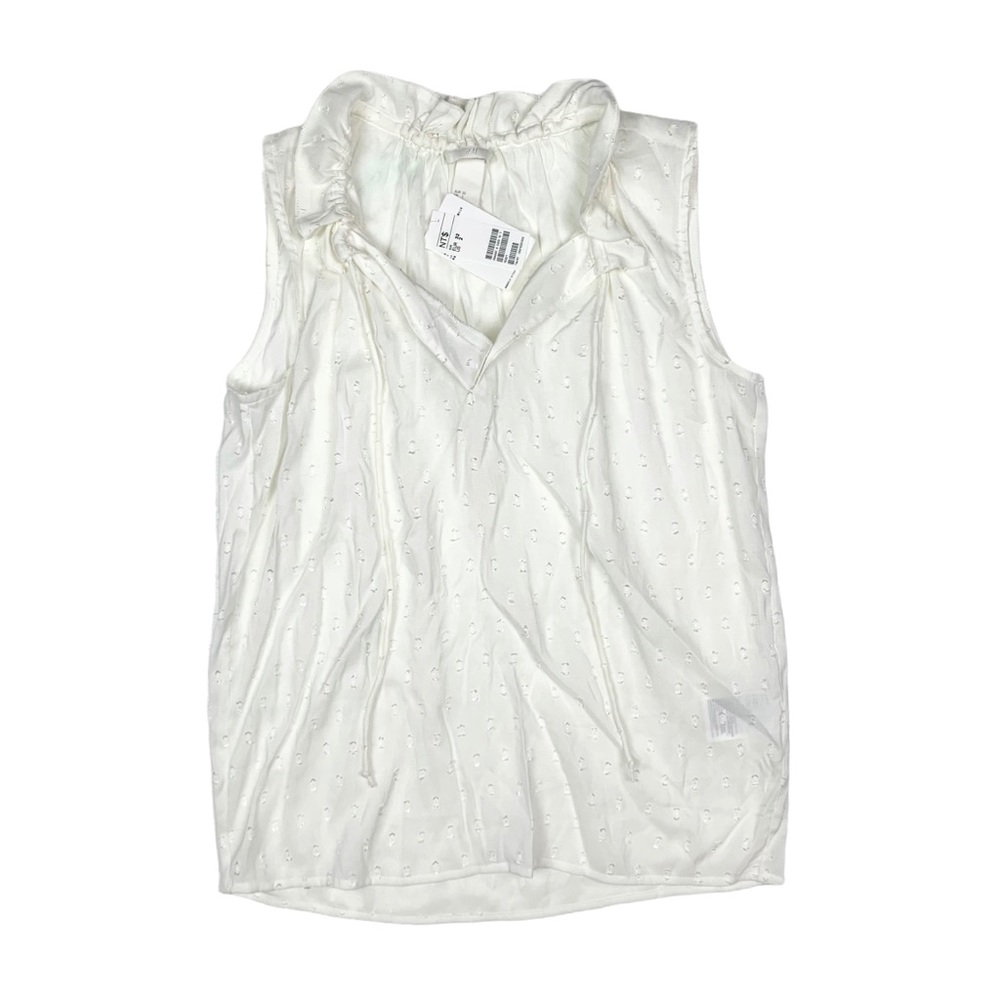 White sheer blouse